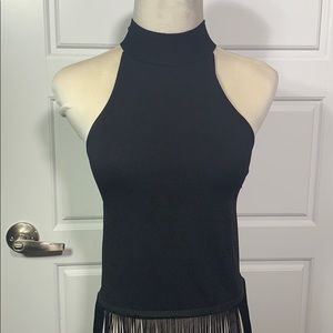 Fringe crop top from ZARA.